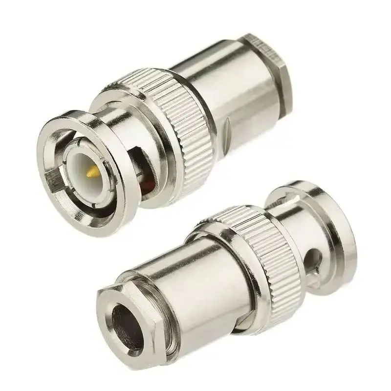 

1/5/10Pcs BNC male plug clamp RG58 RG142 LMR195 RG400 Cable RF Coaxial connector Wire Terminals