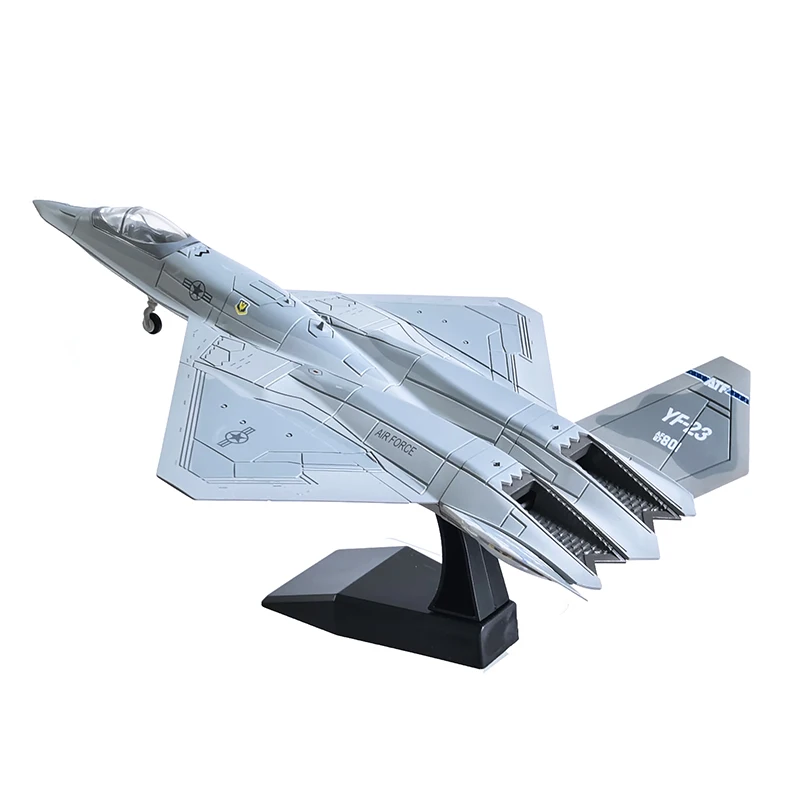YF-23 Stealth Fighter Military Model F14 SU27 Fighter Plane Plastic Assembly Home Collection Decoration Creative Christmas Gift