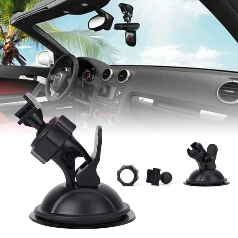 

Car Suction Cup For Dash Holder Vehicle Video Recorder On Windshield DashBoard Mount With 5 Types Adapter 360 View best sale