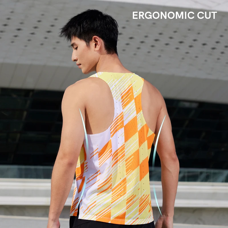 QIAODAN Feiying Marathon Running Vest Professional Jogging Racing Sleeveless T-shirt New Popular Sports Tops QXBVS3234002R
