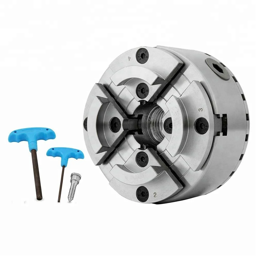 K12 125mm 4-jaw self-centering chuck manual lathe chuck