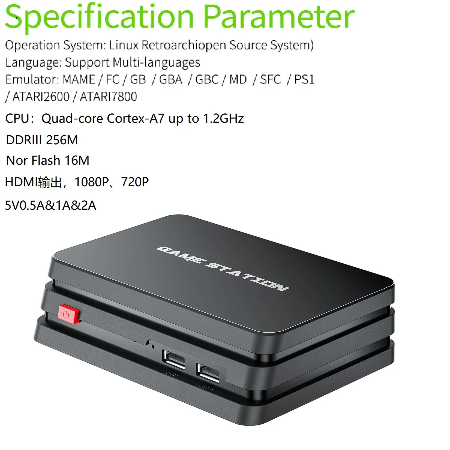 4K HD Android Tv Box Arcade Game Stations Gamepad TV 32G/64G Retro Video Game Console 10000 Games for PS1/SFC/GBA/FC (32GB) #4