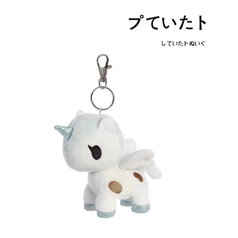 

Мягкая игрушка-подвеска Aurora World White Orn Doll Plu, маленький декоративный кулон, коллекционная фигурка