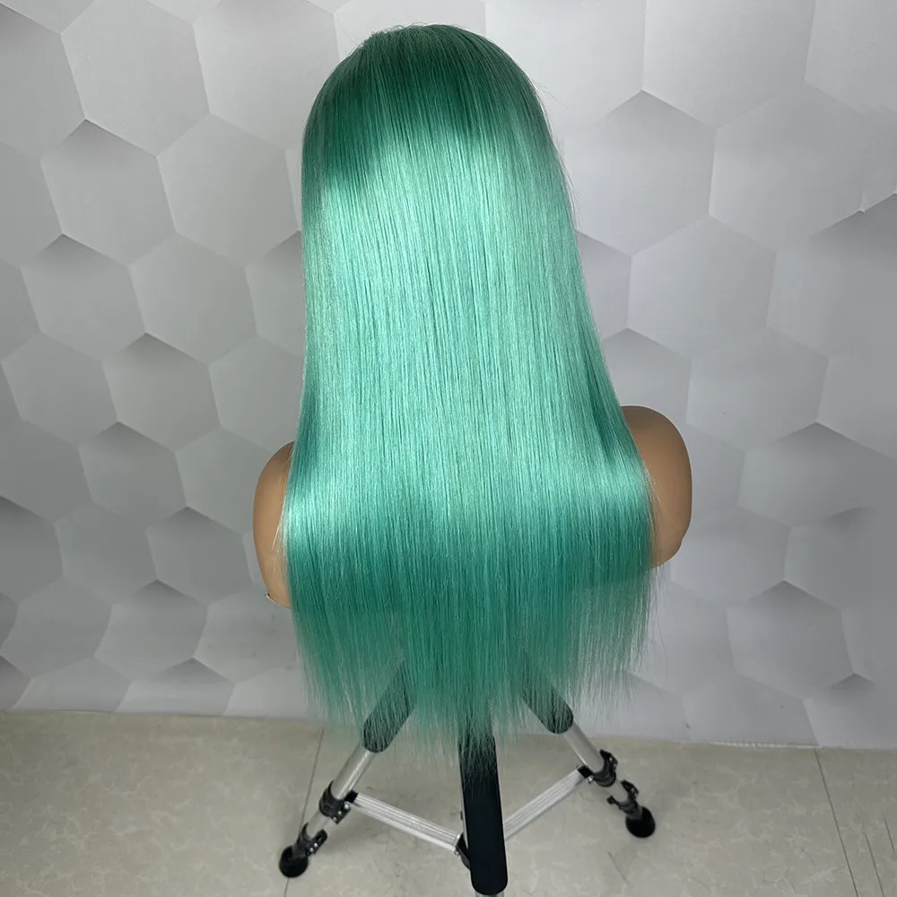 Green Matcha Sexy Personalized Breathable Street Photo Wig Amazon Hot Sale