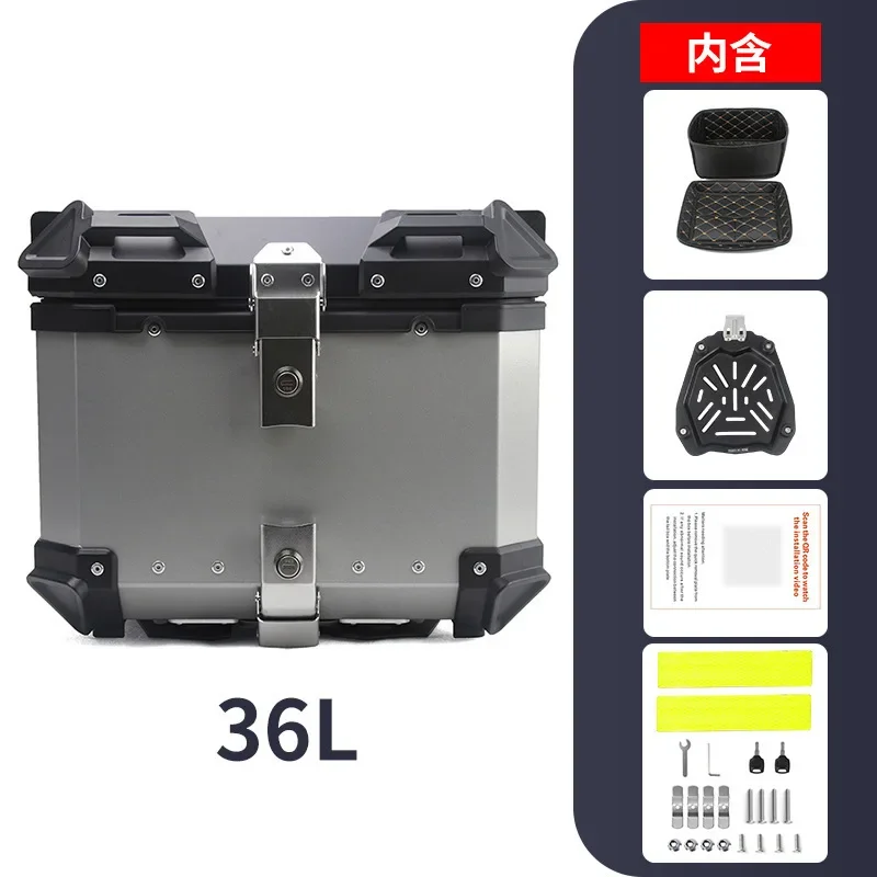 100L 80L 65L 55L CNC Aluminium Motorrad Helm Box für BMW R1200GS LC R1250GS F800GS LC ADV Schwanz Hinten Werkzeug Fällen Stamm