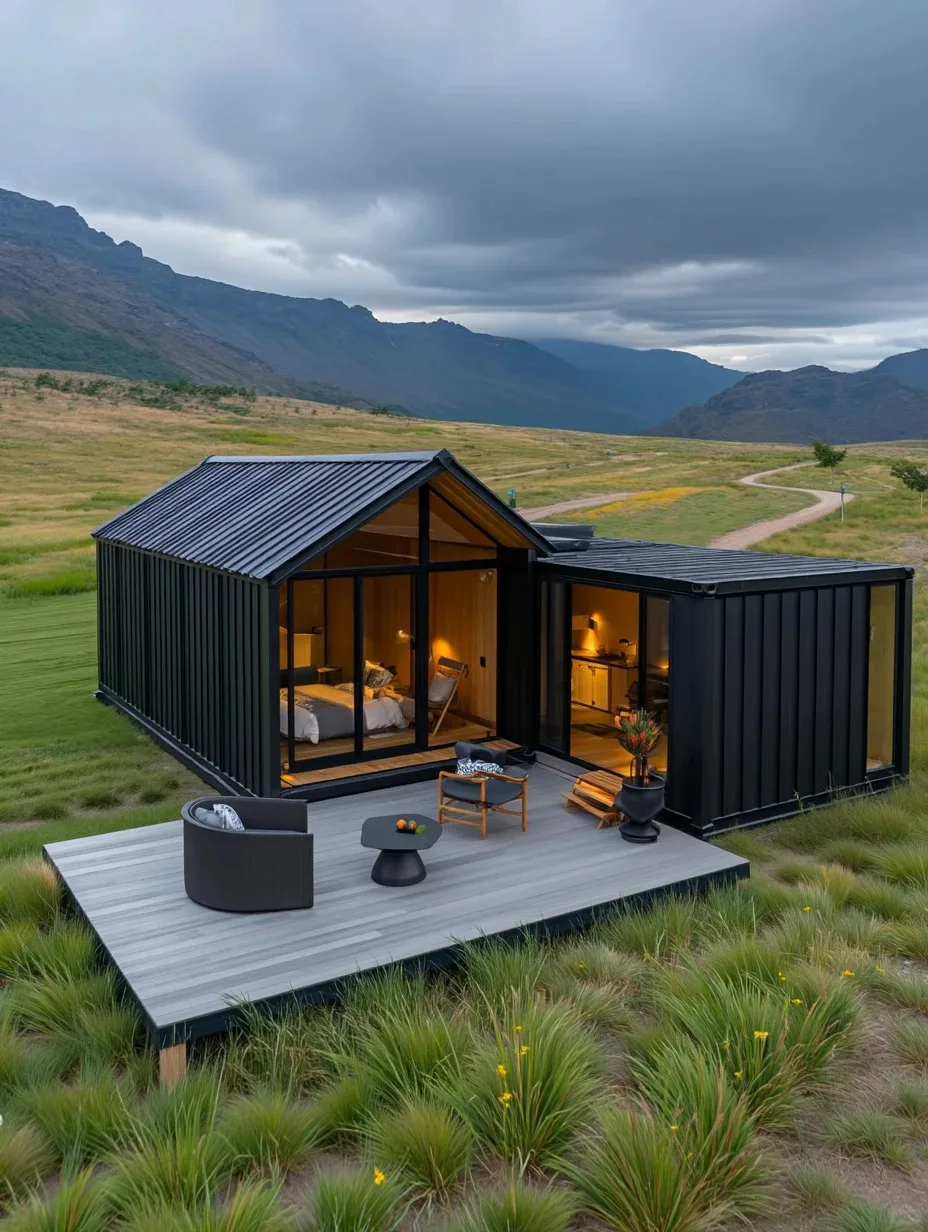 

Уютные небольшие виллы для кемпинга и отдыха на природе: экологичное размещение в живописной местности для приключений на свежем воздухе