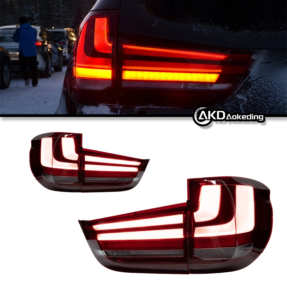 Auto Parts For BMW X5 F15 Taillight 2013-2018 upgrade 2023 Style Steering signal Brake reversing light Car Accesorios Modified