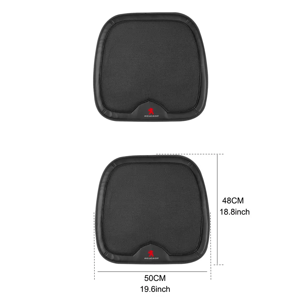 Breathable Car Seat Cushions Chair Cover Protectors For PEUGEOT 107 206 207 208 307 308 2008 3008 4008 Auto Interior Accessories