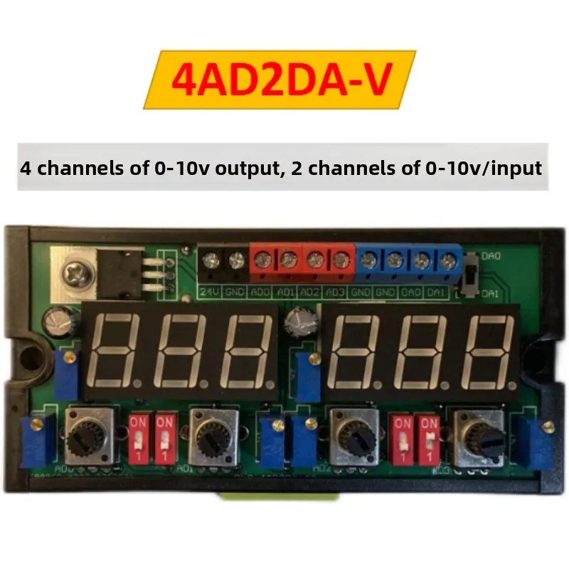 PLC debugging board/learning board/analog input/output board