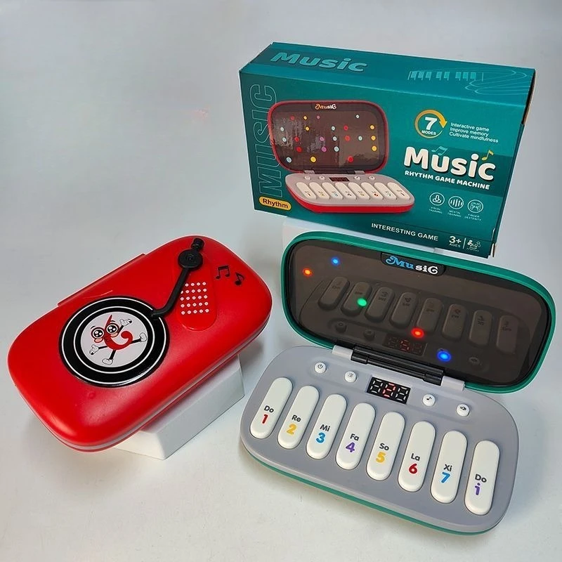 لعبة لوحة المفاتيح الإلكترونية الصغيرة آلة لعبة الإيقاع الموسيقية هدية أداة البيانو التعليمية للأطفال