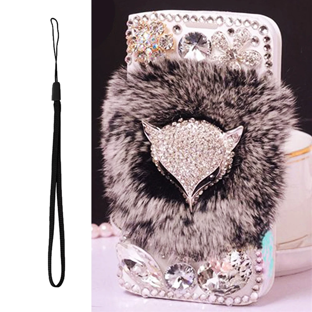 Rabbit fur Leather Skin Flip Wallet Phone Case On For iphone X XR XS 11 12 13 14 15 16 Pro Max 13Pro 14Pro 15Pro i13 i14 i15 Bag