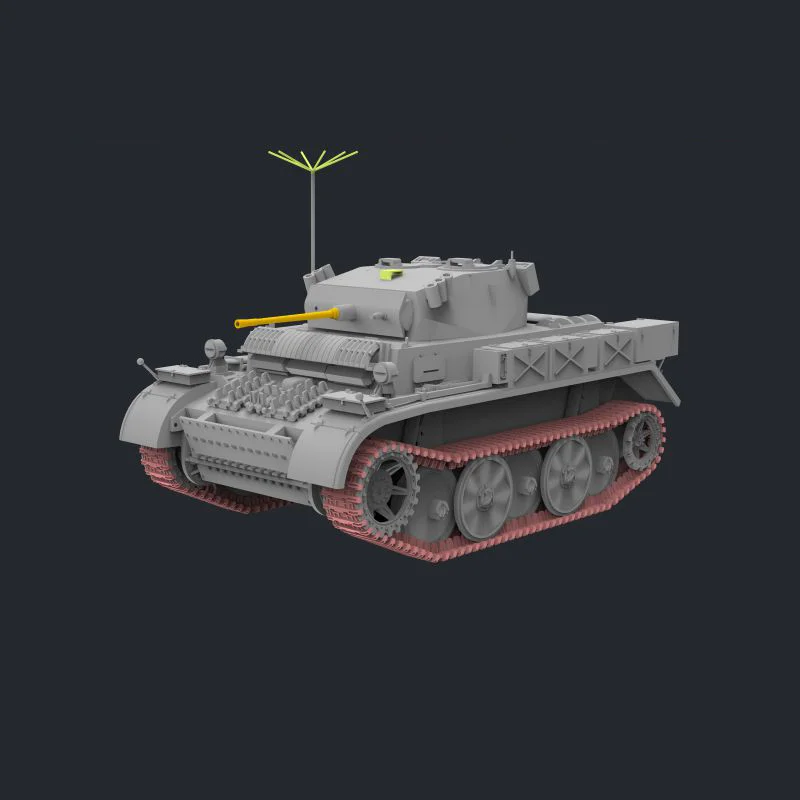 1/72 لعبة بلاستيكية Flyhawk لتقوم بها بنفسك أطقم منمذجة FH3003C Pz. Kpfw. الثاني أوف. L Luchs مع نسخة مجموعة Zusatzpanzerung #5