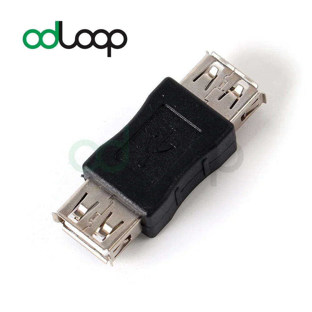 ODLOOP USB 2.0 Male to Male Connector Female to Mini USB 5P Male Adapter Plug Converter Female to Female For Phone Connector