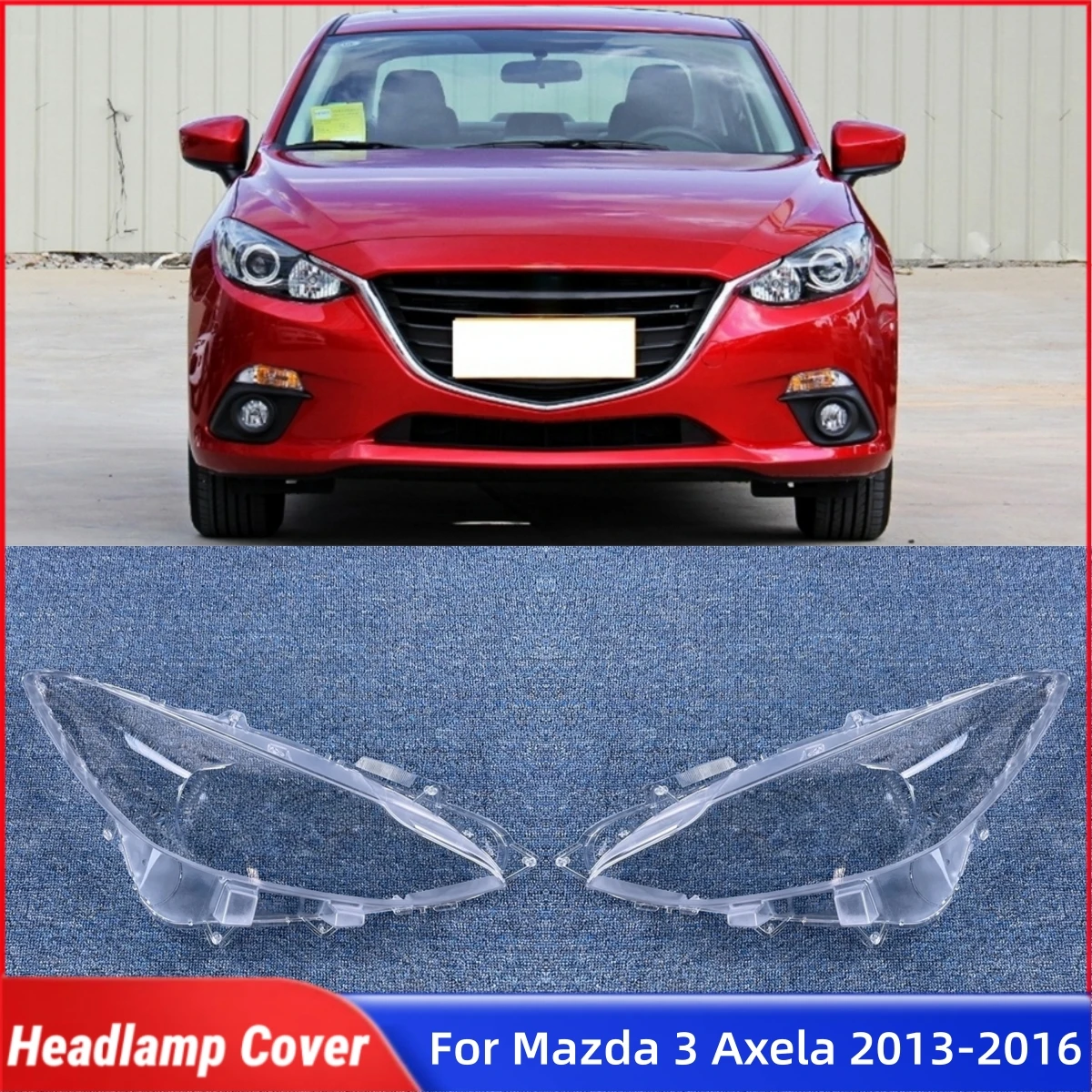 

Для Mazda 3 Axela 2013 2014 2015 2016, автомобильные аксессуары, абажур, корпус фары, передняя фара автомобиля, крышка объектива, корпус