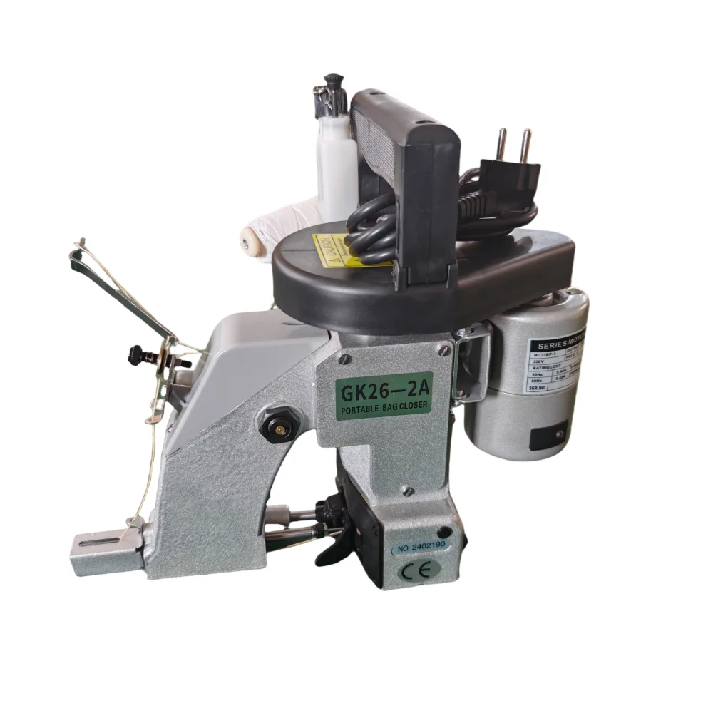 Jinfeng GK26-2A Electric Sewing Machine Singlele Needle Double Thread Portable Bag Closer New for Home Use Manufacturing Plant