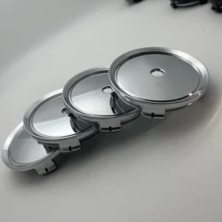 4pcs Blank No Badge Logo 75mm Car Wheel Center Cap For Mercedes Benz Audi BMW Wheels Caps Cover Fit 65mm Logo Emblem Sticker