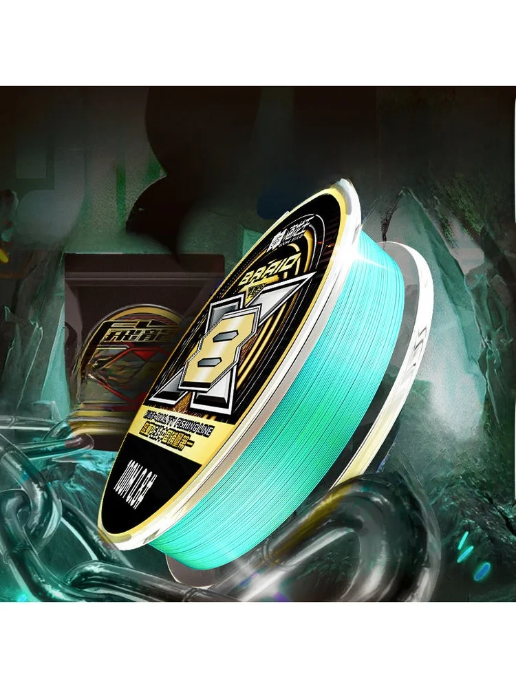 super-smooth-strong-tensile-fishing-line-main-line-far-casting-pe-line-dragon-ii-green-color-for-lake-fishing-outdoor-camping
