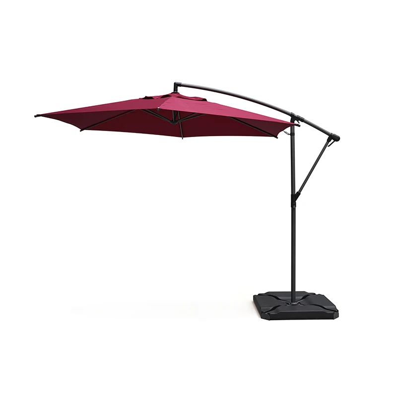 Yy Outdoor Sunshade Garden Terrace Suspension Umbrella Outdoor Roman Umbrella