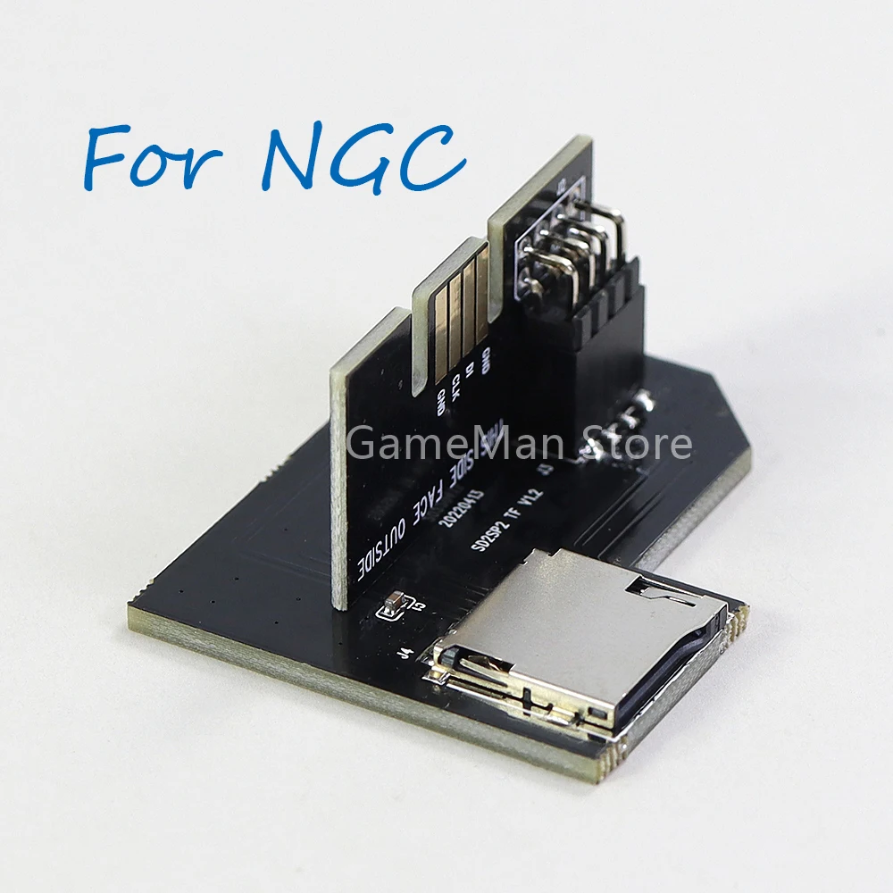 1 PC สำหรับ NGC SD2SP2 PRO อะแดปเตอร์ SD โหลด SDL ไมโคร SD การ์ดเครื่องอ่านการ์ด TF สำหรับนินเทนโดเกมคิวบ์ SD หน่วยความจำการ์ดอะแดปเตอร์