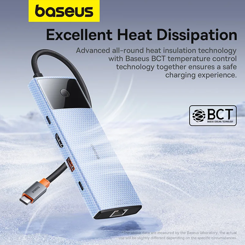 Imagem -06 - Baseus-hub Usb Metal Gleam Série ii Cinza Espacial Usb-c Hdmi Usb-a 10 em 1
