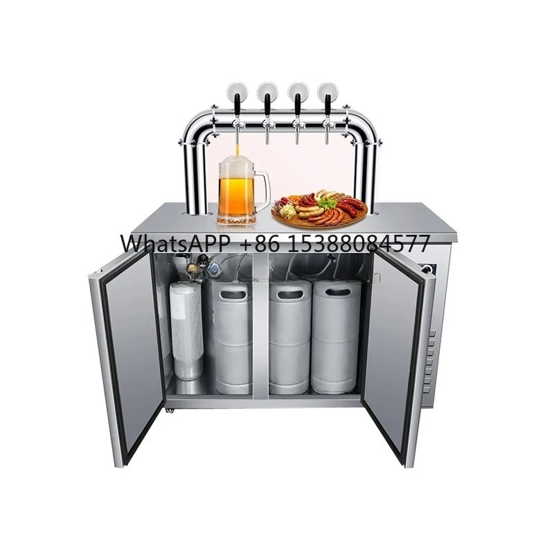 

Cooler Tap Draft Beer Tower Beer Keg Cooler Dispenser Machine Kegerator