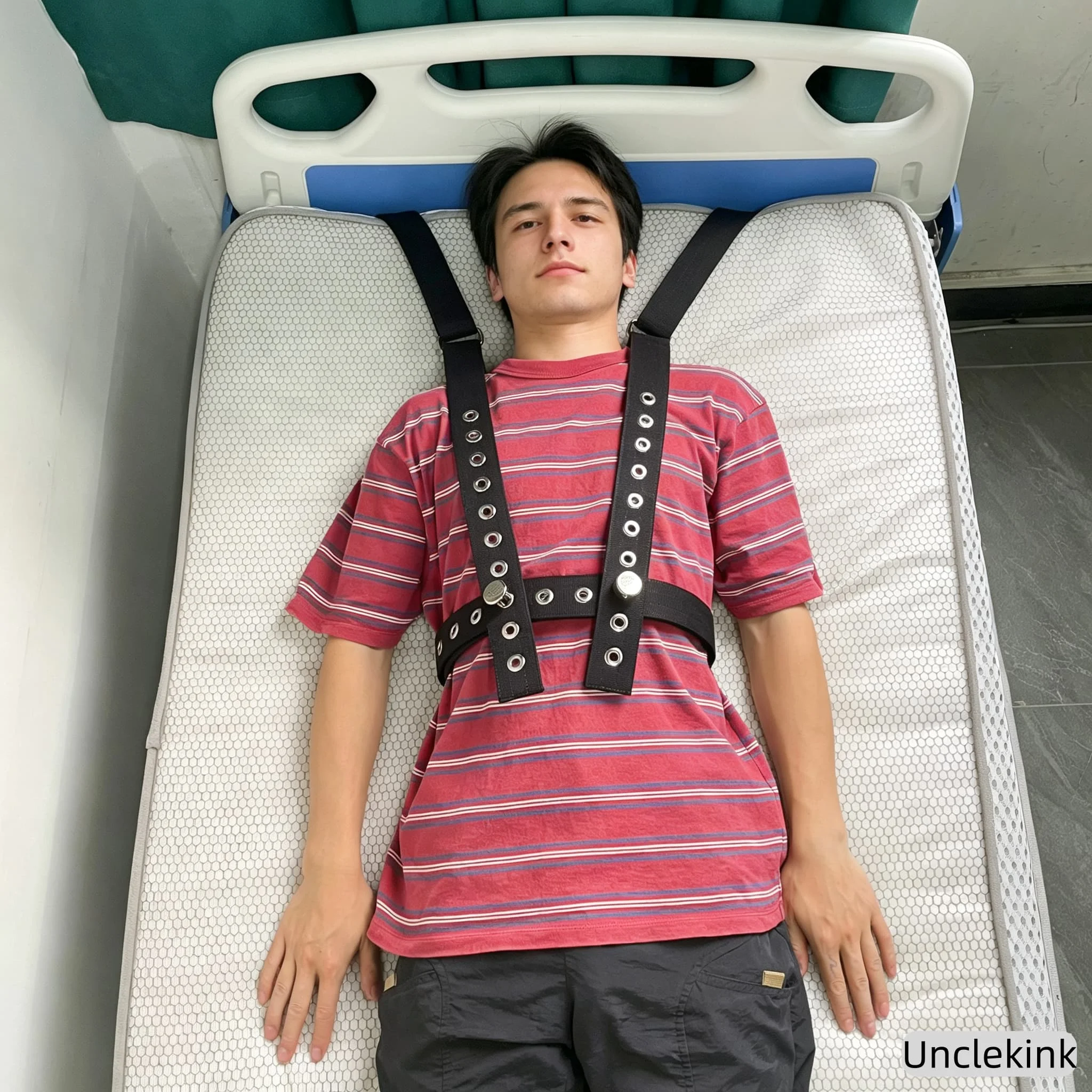 Medical Shoulder Restraint Harness Bed Safety Restraint Strap Anti-Self-Injury Torso Constraint Belt Agitated Dementia Patients