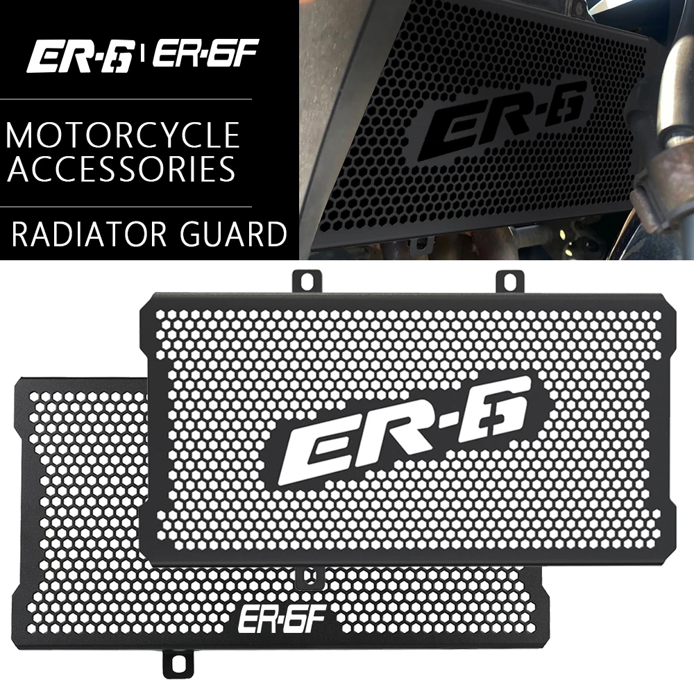 

ER-6N ER-6F Motorcycle Radiator Grille Guard Cover Protector For Kawasaki Ninja650 ER6N ER6F ER 6N 6F 2012 2013 2014 2015 2016