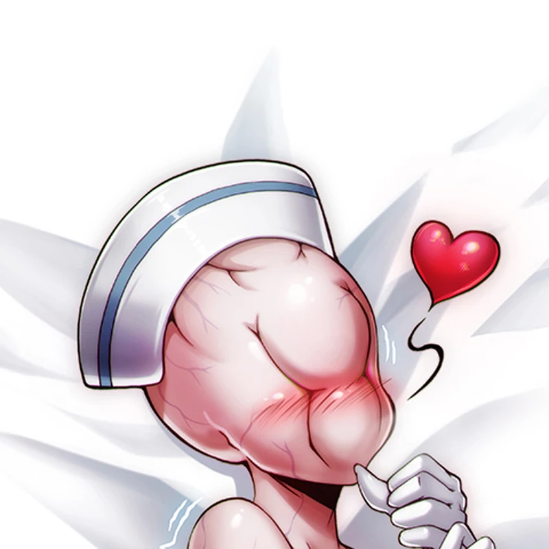 

Dakimakura Anime Pillow Cover Bubblehead Nurse Double Sided Print 2Way Cushion Cover Xmas Gifts