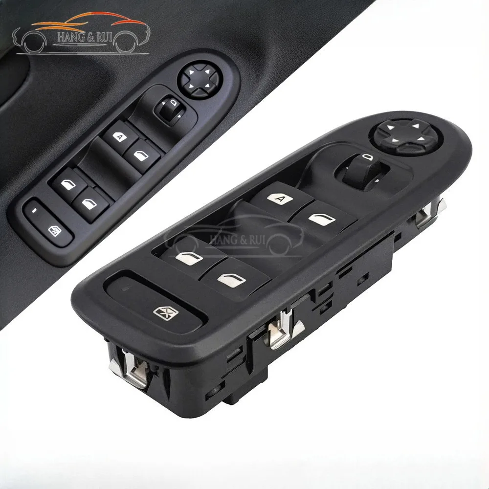 

98025189ZD For Peugeot 301 2014-2017 Aircross Picasso Electric Master Power Window Switch Glass Lifter Button