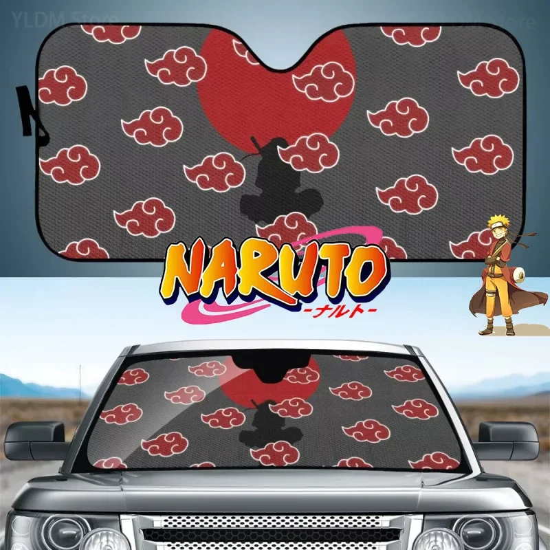 

Naruto Sasuke Car Sunshades UV Protection Car Window Windscreen Cover Sun Shade Auto Sun Visor Car-covers Car Solar Protect Gift