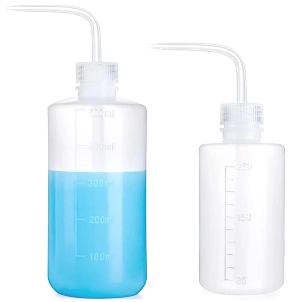 

Watering Can 250ML 500ML Succulent Watering Bottle Plant Flower Squeeze Bottle Plastic Bend Mouth Safety Wash Bottle