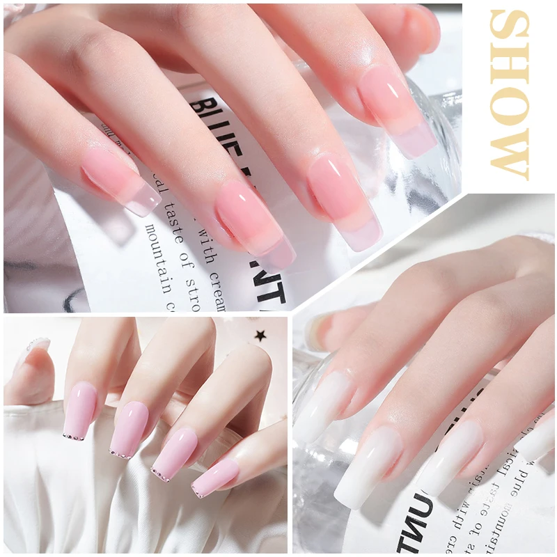 Bộ Dụng Cụ Làm Móng Poly Gel Móng Tay Bộ Gel Móng Tay Ba Lan Và Bộ Điện Nail Khoan Móng Tay Đèn Bấm Móng Tay Bộ cho Salon Và Nhà