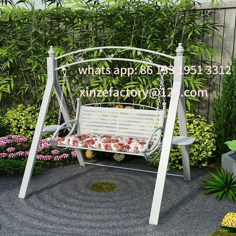 Customizable Outdoor Patio Balcony Outdoor Home Hanging Basket Rattan Rocking Chair