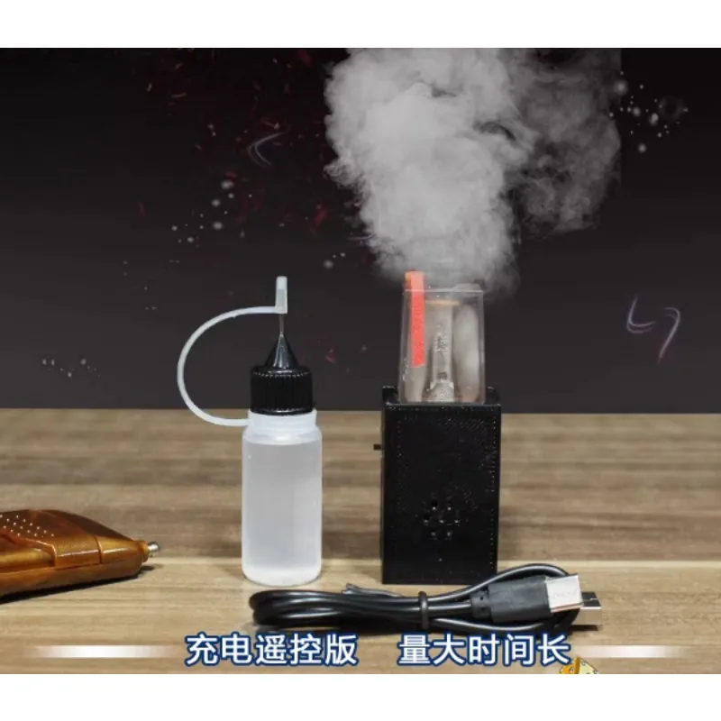 

New Smoke Machine – Large Tank, Long-Lasting Smoke, Remote Control Magic Prop for Stage & Close-Up Performance Magician Tricks