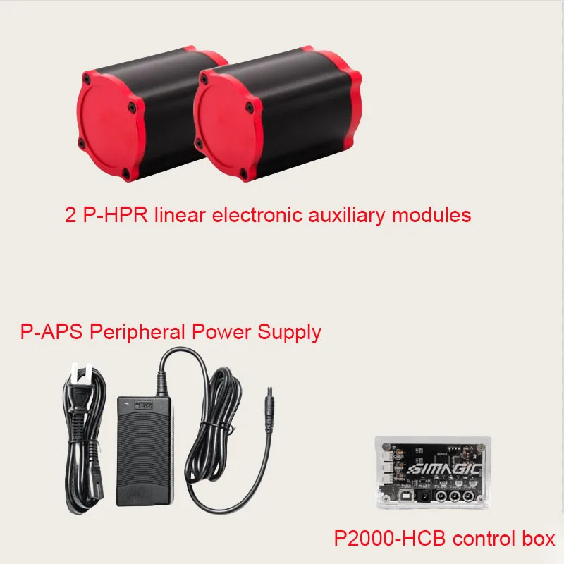 Simagic P2000-HCB Haptische controlebox voor P-HPR Haptische pedaalreactoren of P-HPR1-module P-C200 P-SFP P-HPR NEO P-L200 P1000-pedaal