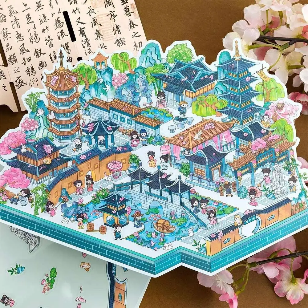 

Городская серия, миниатюрные коллекционные наклейки, наклейки для домашних животных, бумага, мультяшные наклейки для справочника «сделай сам», дизайн для девочек, визуальное укладка