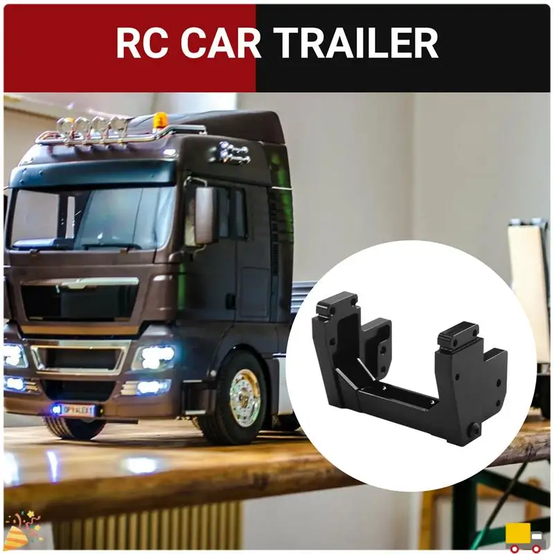 หางโลหะสําหรับ Tamiya 1/14 RC รถบรรทุกรถพ่วงรถ Tipper Scania Actros Volvo Lesu MAN Actros อะไหล่อัพเกรด