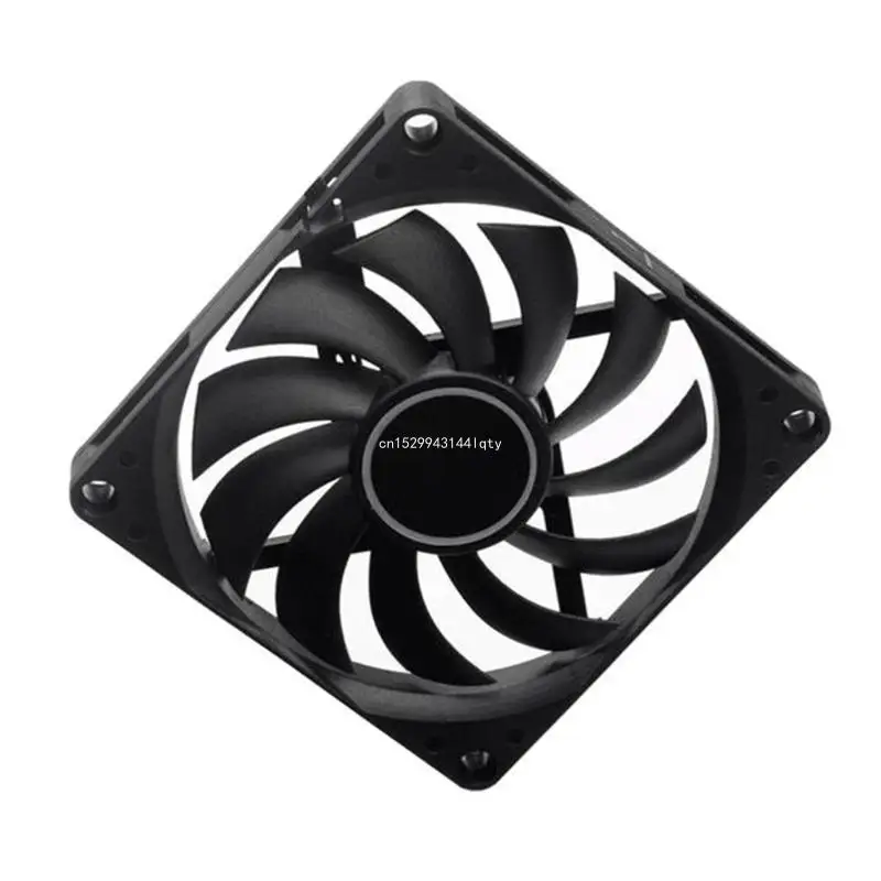 8010 8cm Thin Fan Small 4-Pin PWM Intelligent Temperature Control Computer Case Cooling Fan Dropship