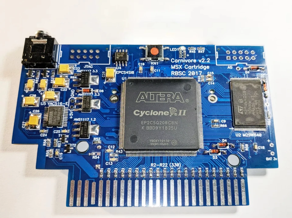 Carnivore2 MSX cartridge Game Accessory Arcade Replacement Parts