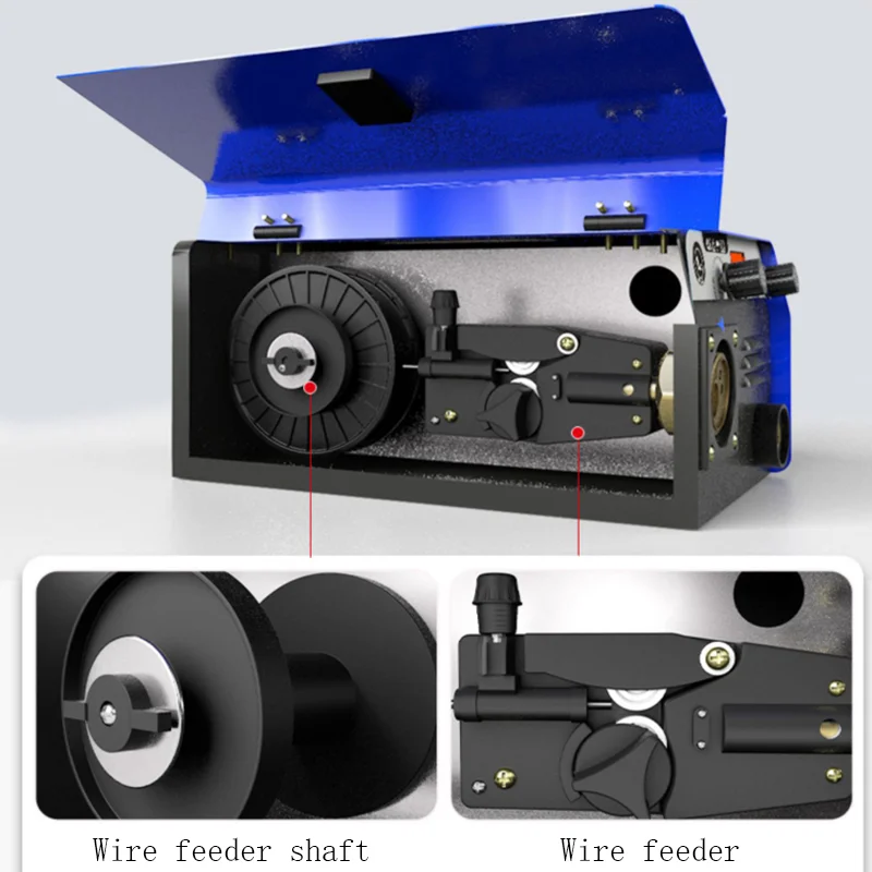 gas welding Carbon dioxide gas shielded welding machine integrated machine small two welding machine home gas-free