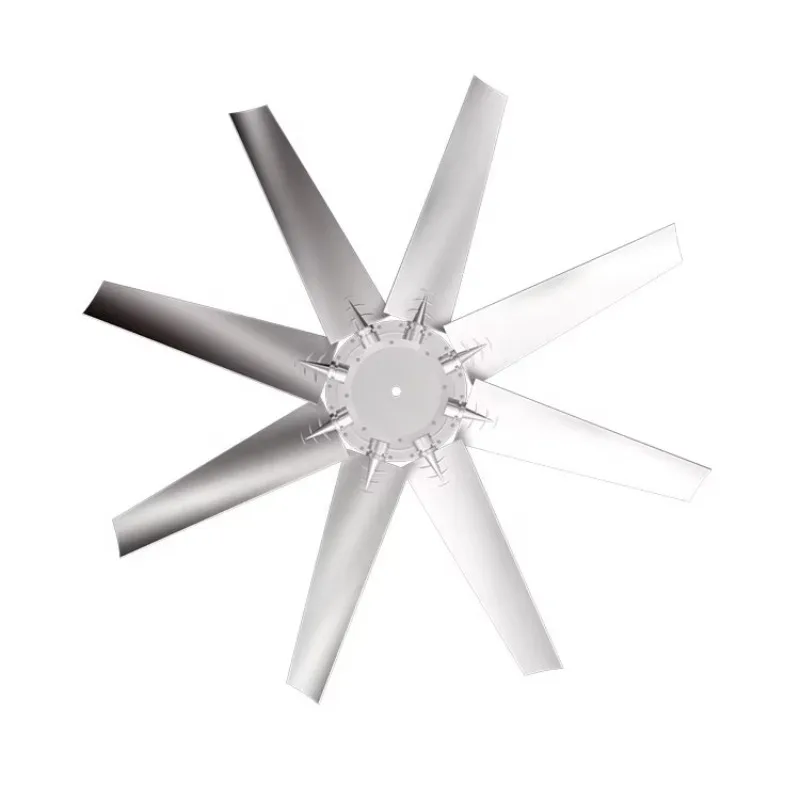 Axial Fan 8-blades Aluminum Alloy Impeller Cooling Tower Fan Blade