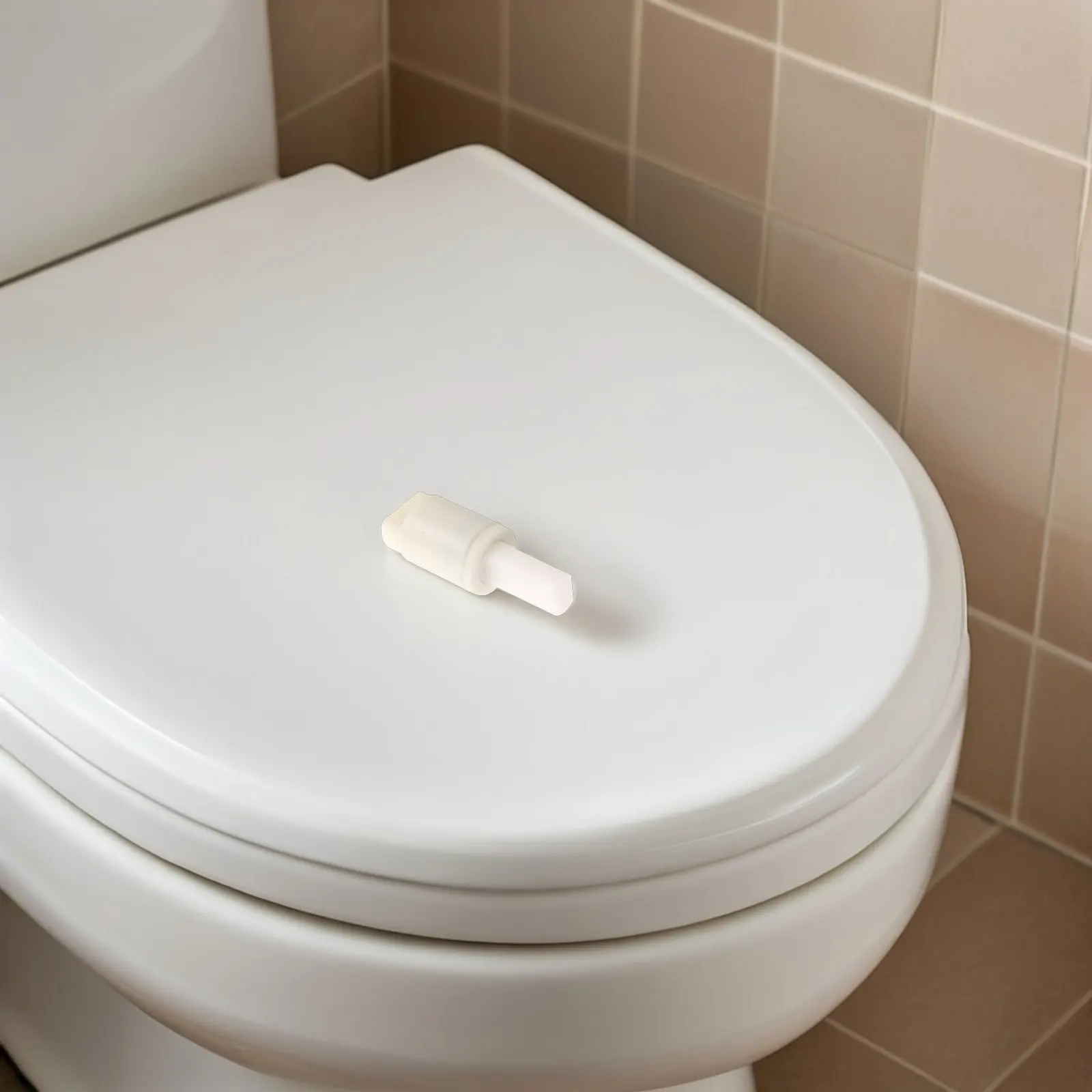 2Pcs Soft Close Toilet Seat Damper Quiet Lid Buffer Replacement for Wc Seat Cushioning Slow Descent Noise Reducing Stabilizer