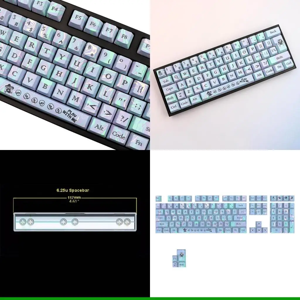 

U55C Keycaps Set for 112PCS ANSI Layout Dye-Subbed for Mechanical Keyboard