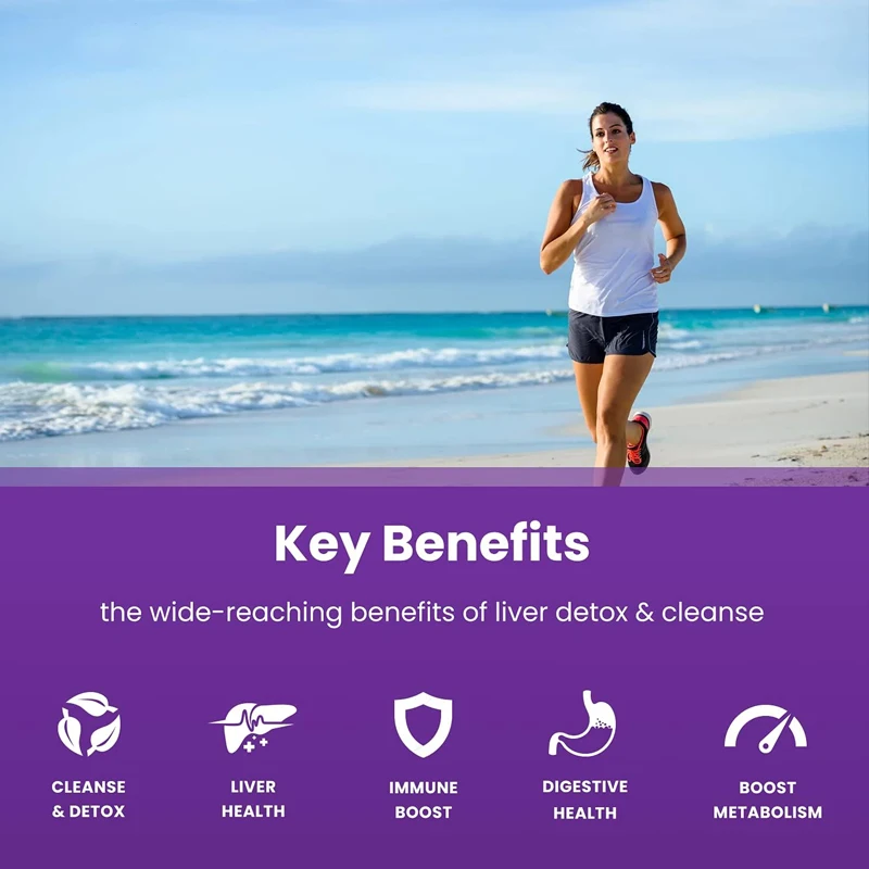 تركيبة تنظيف وإزالة السموم وإصلاح الكبد | أكثر من 20 نباتًا عشبيًا: مستخلص شوك الحليب يحتوي على سيليمارين، وما إلى ذلك #4