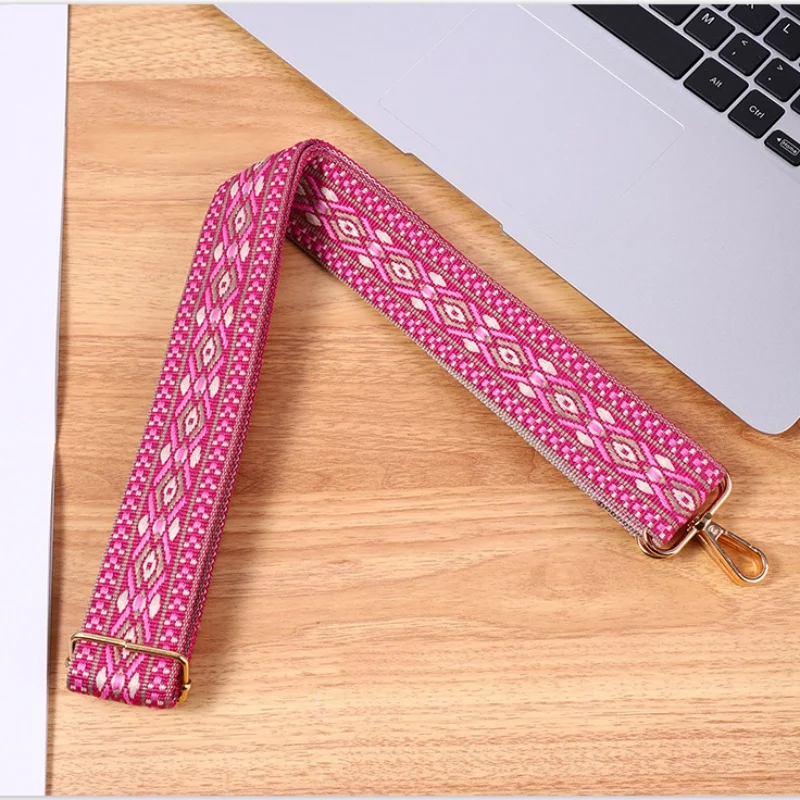 أحزمة كتف بسيطة على الطراز الوطني، أشرطة حقائب متعددة الوظائف قابلة للتعديل، ملحقات الأمتعة القابلة للاستبدال