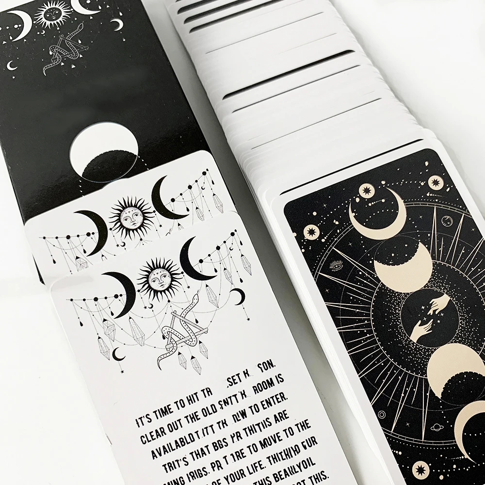 Neue Oracle-Karten, englische Sicht, Predictive Divination Deck Edition, Brettspielkarten, Spiel, Halloween- und Weihnachtsgeschenke