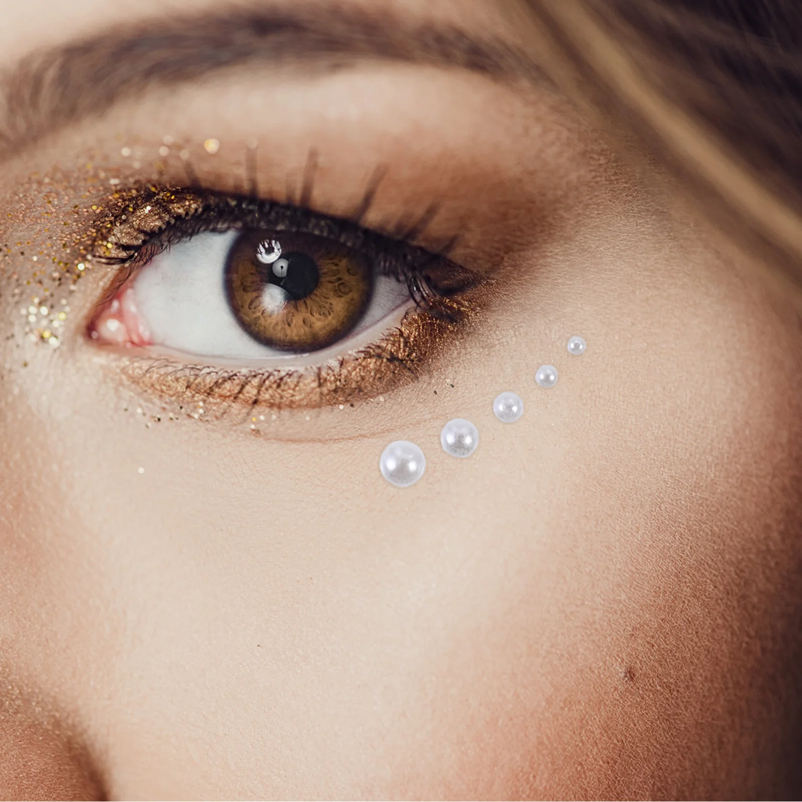 

1 Box Simulated Nail Pearls Replaceable Half Pearls for Nail Art Craft Projects Manicure Accessories Decor Manicure Supply