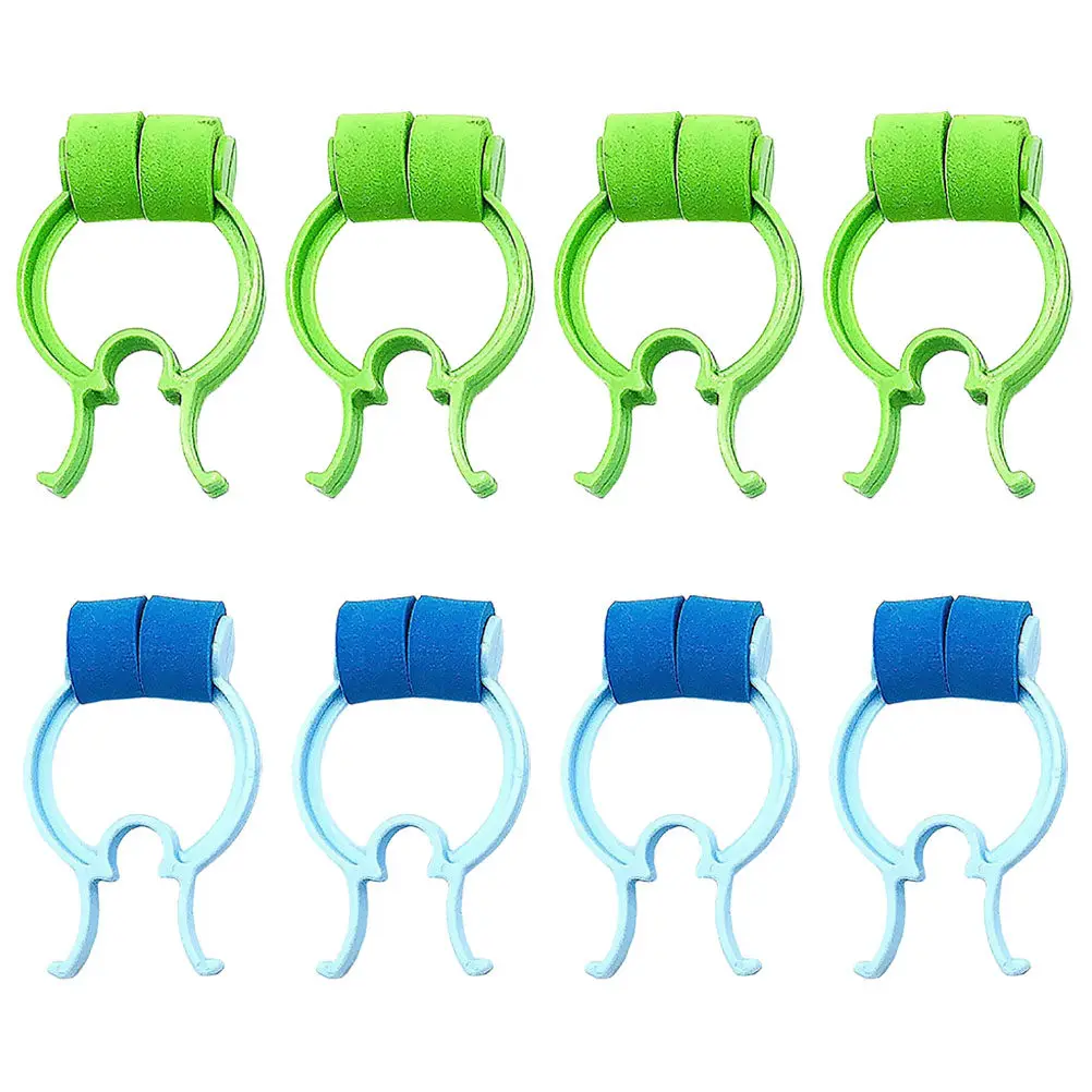Nosebleed Relief Nasal Clips 8 Pack Lightweight Reusable for Emergency Care and Swimming