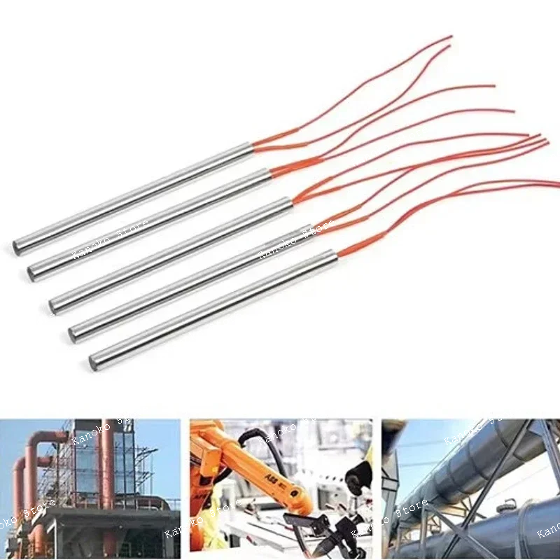 

ac220v mold cartridge heaters heating element cylindrical 6/8/10/16/20mm hot rod heating element stainless steel