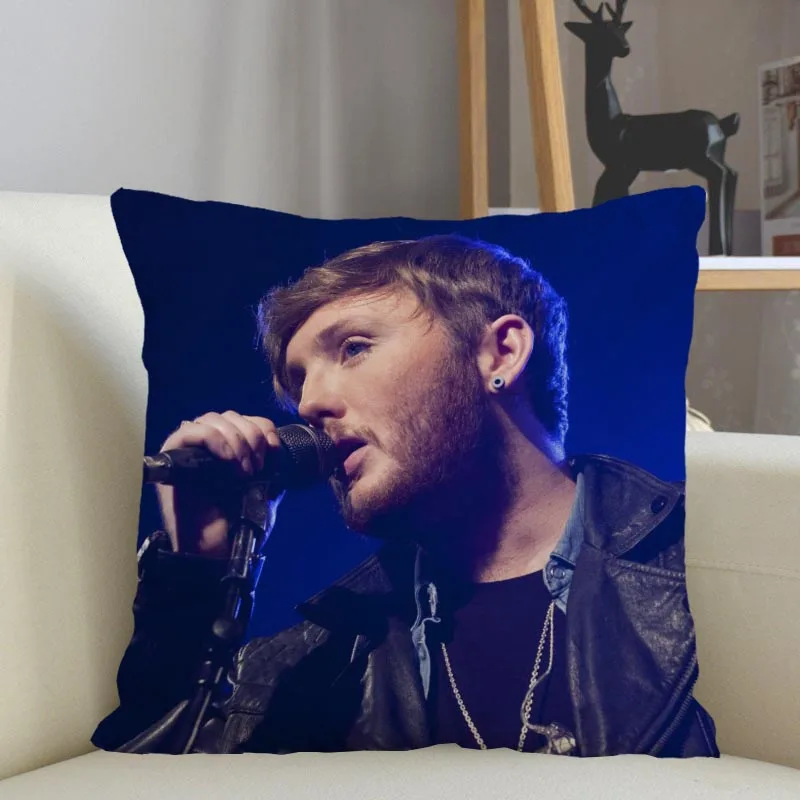 

Musife Custom James Arthur Pillowcase Home Decoration 45x45cm Zipper Square Pillowcase Throw Pillow Cover Drop Shipping 04.24